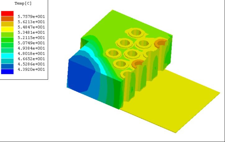 Hochstrom SMD Kontakt mit einem Multilayer